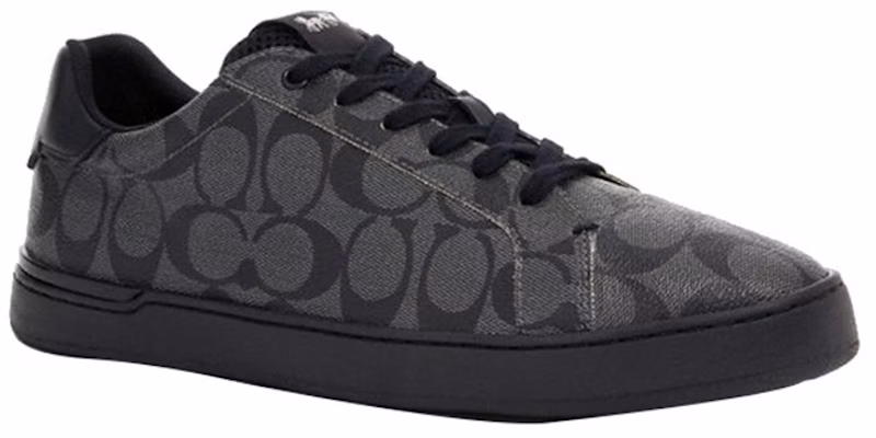 Coach Canvas Lace-Up Round Toe Fashion Sneakers 'Black' G4949_CQBK Order Coach Canvas Lace-Up Round Toe Fashion Sneakers 'Black' G4949_CQBK