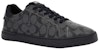 Coach Kasut Fesyen Kanvas Lace-Up Hujung Bulat 'Hitam' G4949_CQBK
