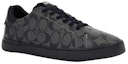 Order Coach Kasut Fesyen Kanvas Lace-Up Hujung Bulat 'Hitam' G4949_CQBK