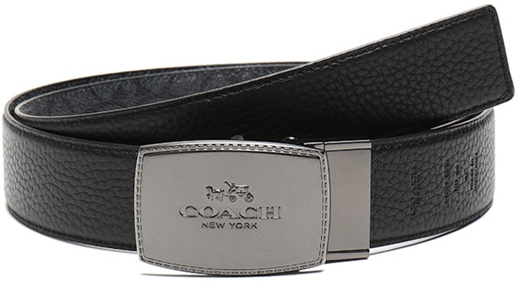 Cinturón de Piel y Lona COACH Gris Carbón/Negro 3.7cm Ancho. 64084-CQBK Buy Cinturón de Piel y Lona COACH Gris Carbón/Negro 3.7cm Ancho. 64084-CQBK