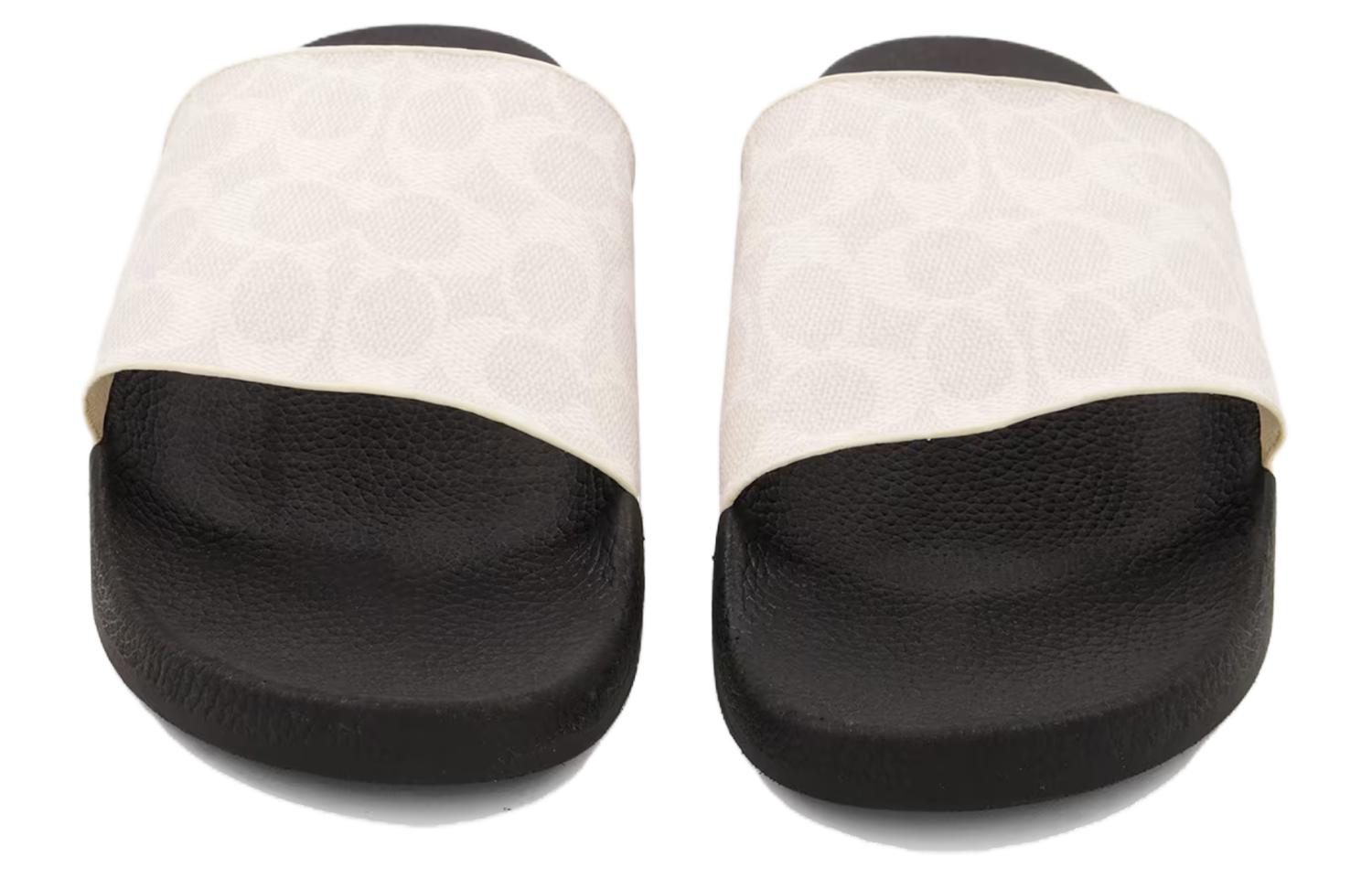 Coach Canvas Slipper 'White' 圖 4