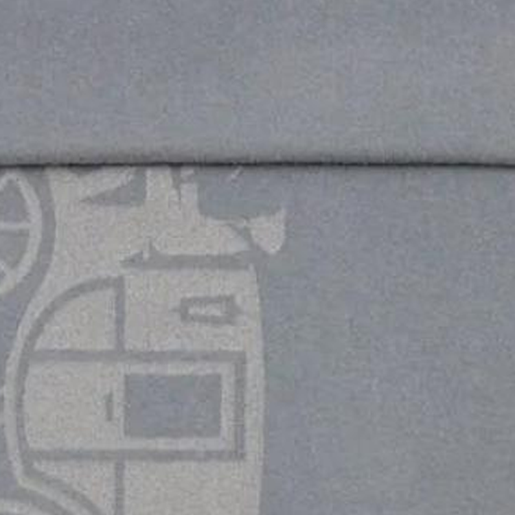 Lookbook COACH 馬車印花羊毛羊絨圍巾 男女情侶設計 灰色. CU808-N19