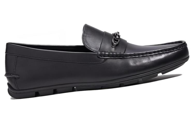 Order 蔻驰黑色休闲舒适乐福鞋 CI326-BLK