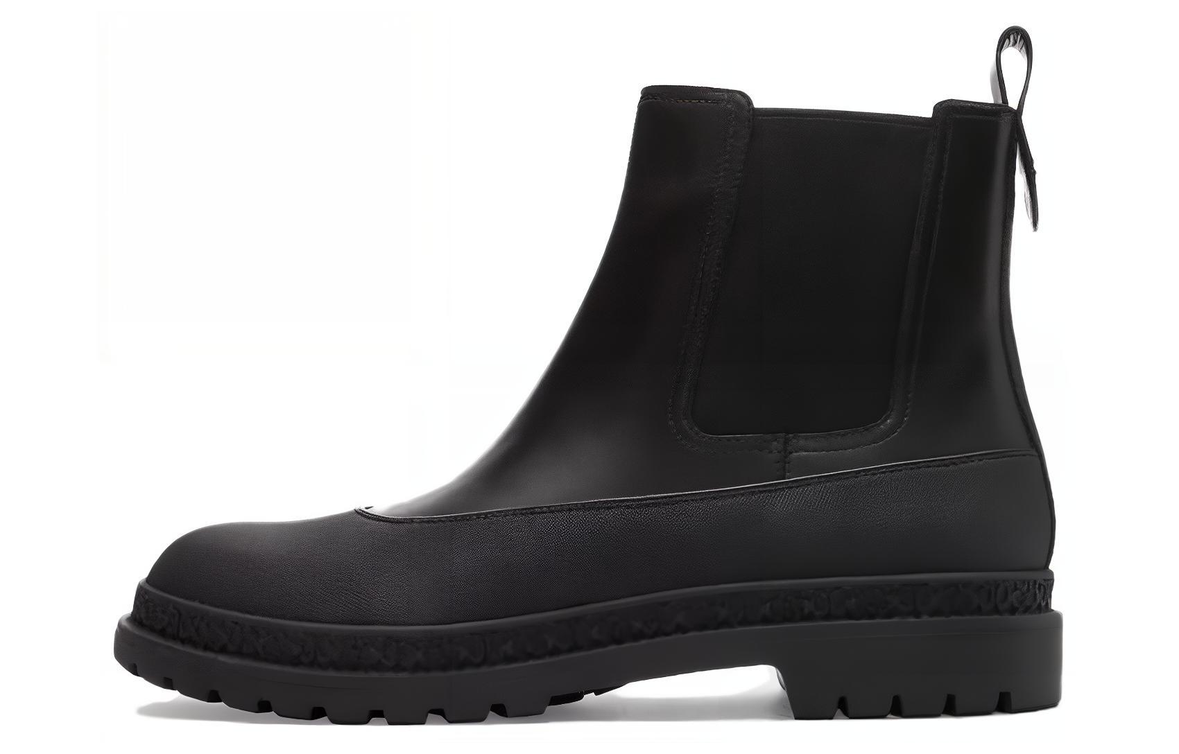 Coach Chelsea Boot 'Black Leather' CP801_BLK