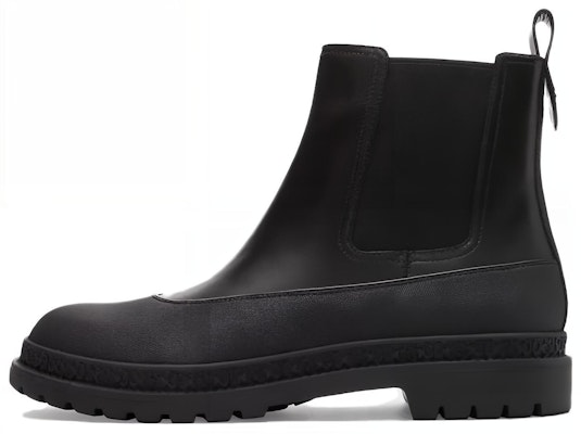 蔻驰 義大利皮革 簡約舒適 男款 黑色 切爾西短靴 Buy 蔻驰 義大利皮革 簡約舒適 男款 黑色 切爾西短靴