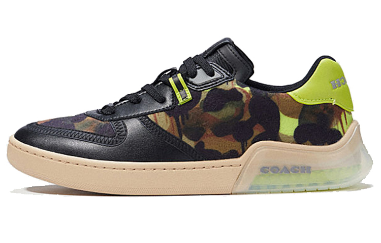 COACH Citysike Low-Top Camo Fashion Sneakers C5937-O58