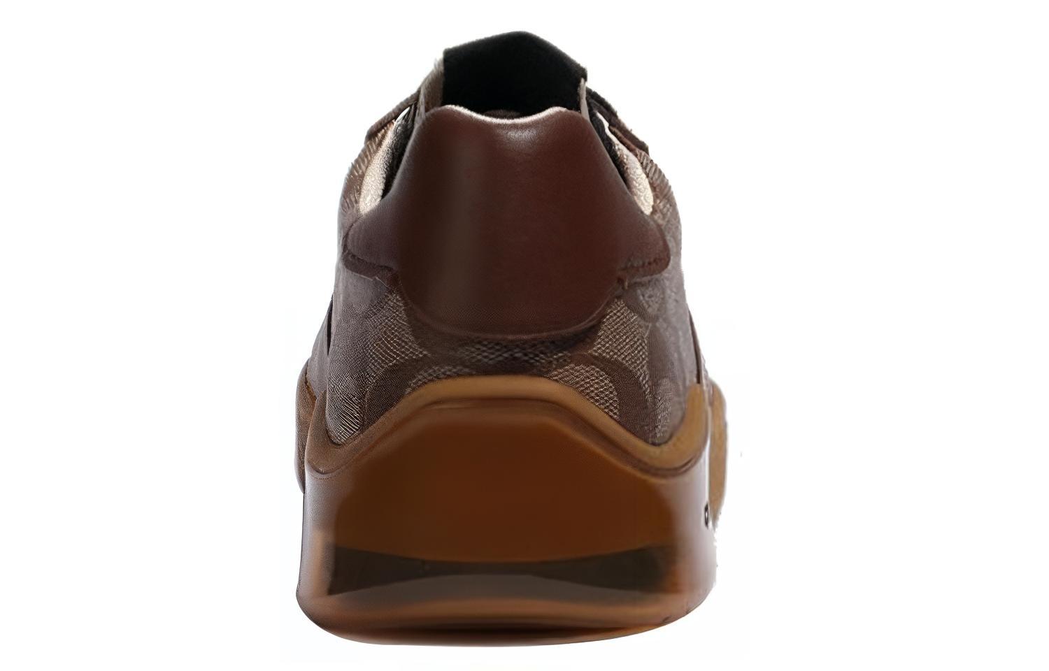 Shop コーチ シティソール ロゴ ブラウン G5114_KHA