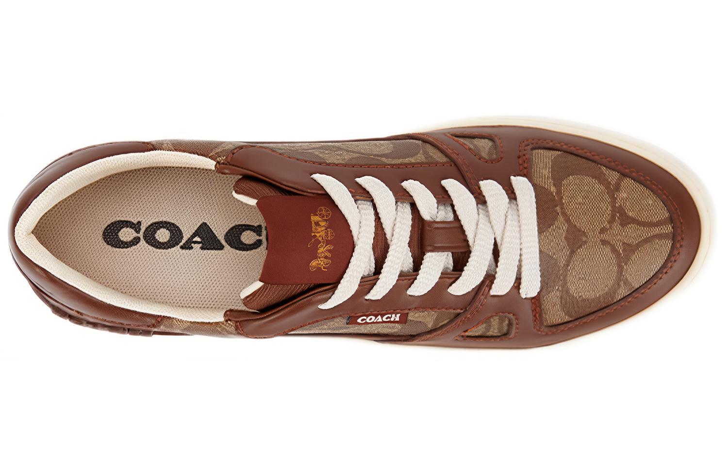 Lookbook COACH蔻馳 CitySole 板鞋 男款 馬鞍棕色
