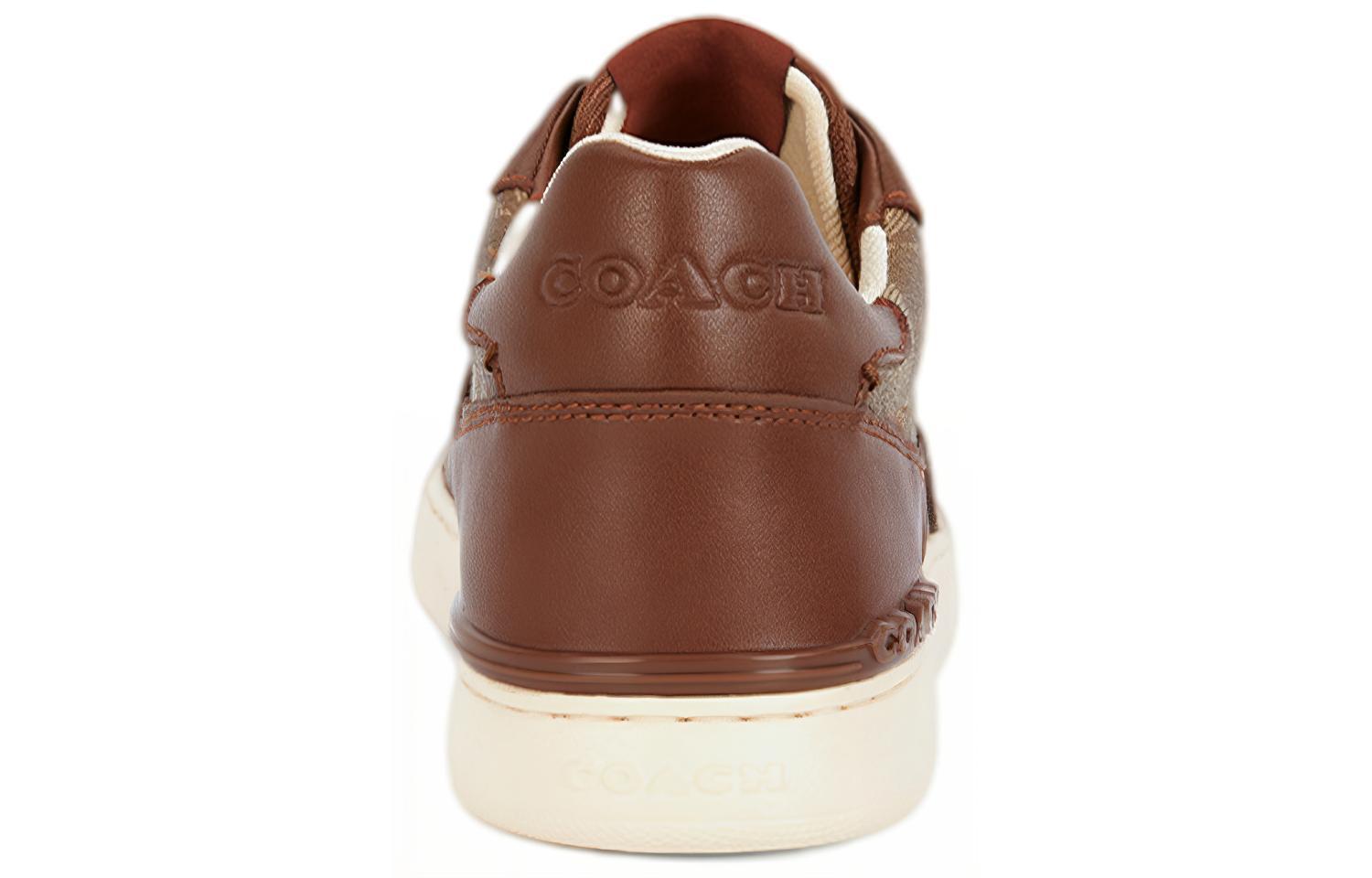 Shop COACH蔻馳 CitySole 板鞋 男款 馬鞍棕色