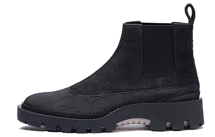 Buy COACH Citysole 切爾西靴 黑色
