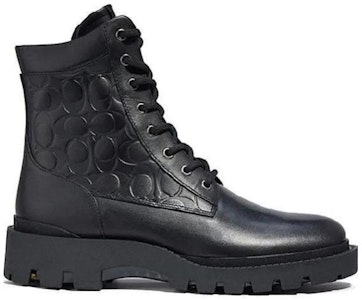 COACH蔻馳 CitySole 皮革 系帶簡約 短靴 男款 黑色 Order COACH蔻馳 CitySole 皮革 系帶簡約 短靴 男款 黑色