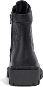 COACH蔻馳 CitySole 皮革 系帶簡約 短靴 男款 黑色 Purchase COACH蔻馳 CitySole 皮革 系帶簡約 短靴 男款 黑色