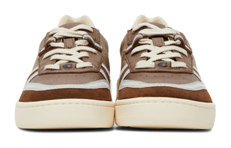 Lookbook COACH蔻馳 CitySole Court 全能 時尚板鞋 男款 灰棕色