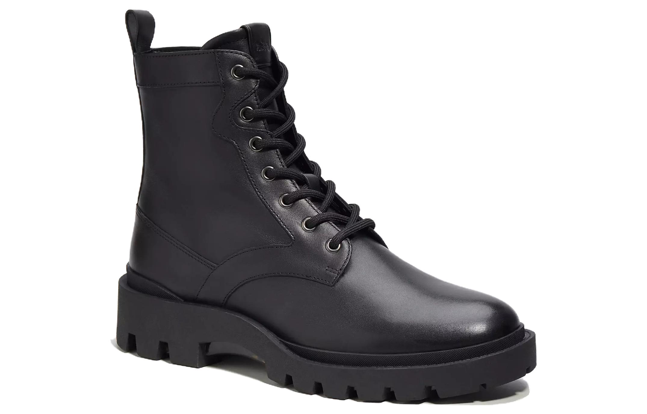 Order Coach CitySole Court Sneaker ''Schwarzes Leder'' CO258_BLK