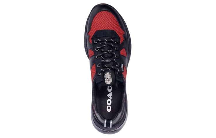 Shop Coach Citysole Low 'Negro Rojo' C7068_S1Y