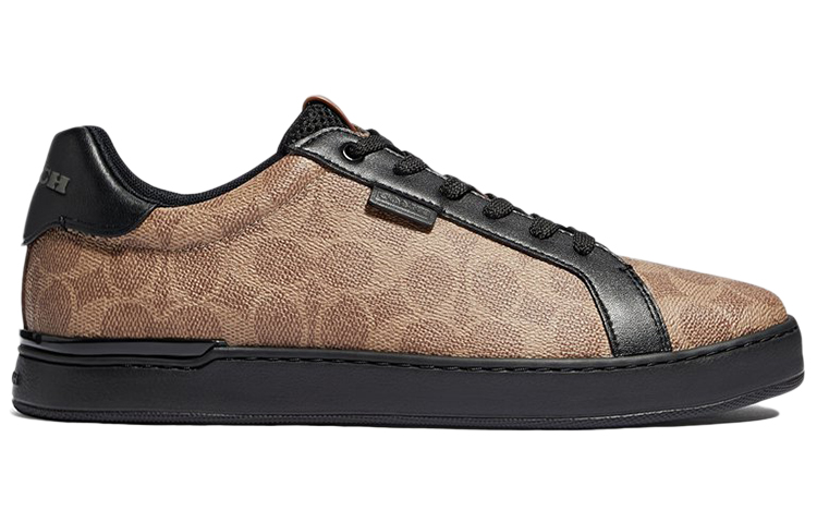 Lookbook COACH Citysole Lowline 皮革耐磨舒適休閒時尚板鞋 黑棕