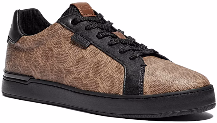 COACH Citysole Lowline 皮革耐磨舒適休閒時尚板鞋 黑棕 Shop COACH Citysole Lowline 皮革耐磨舒適休閒時尚板鞋 黑棕