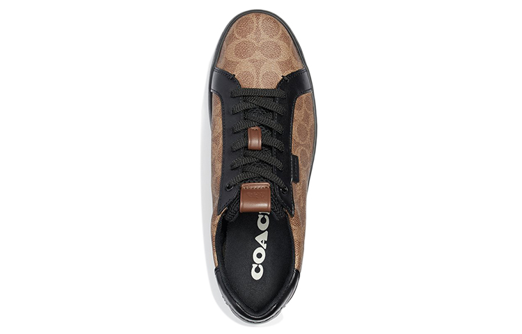Purchase COACH Citysole Lowline 皮革耐磨舒適休閒時尚板鞋 黑棕