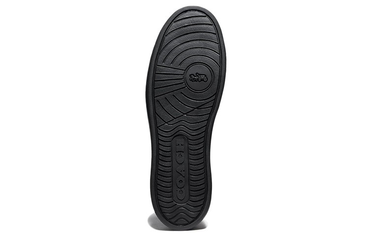 Sizing COACH Citysole Lowline 皮革耐磨舒適休閒時尚板鞋 黑棕