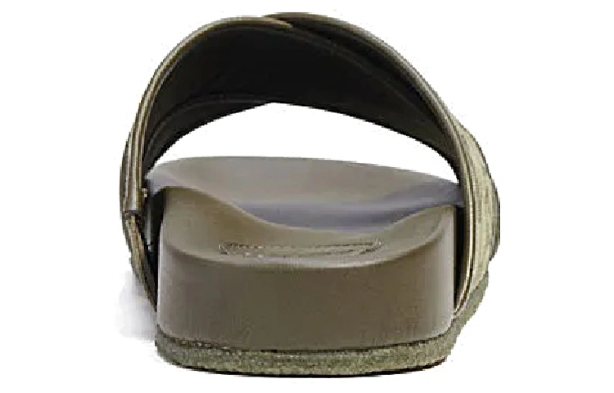 Coach Classic Jacquard Fashion Slide 'Dark Green'