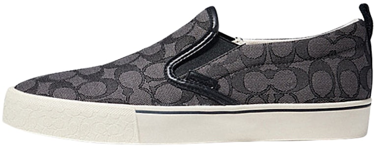 코치 클래식 시그니처 슬립온 (블랙 그레이) CA909_CQ Buy 코치 클래식 시그니처 슬립온 (블랙 그레이) CA909_CQ