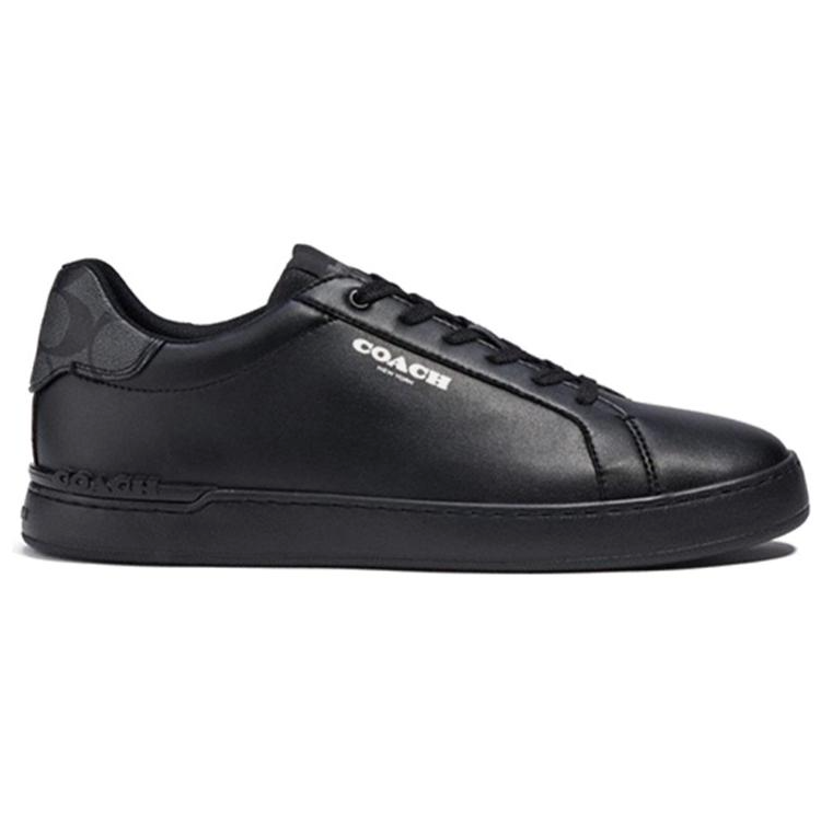 Order コーチ クラシック シグネチャー スニーカー (黒) CC724_BLK