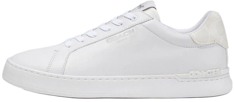 coach-clip-leather-classic-logo-sneakers-low-top-white-cc-724-opi