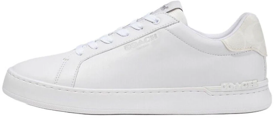 COACH Clip Leather Classic Logo Sneakers Low-Top White CC724-OPI Buy COACH Clip Leather Classic Logo Sneakers Low-Top White CC724-OPI