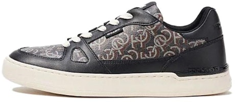 COACH蔻馳 Clip 皮革 舒適休閒 低筒 帆布鞋 男款 黑色 Buy COACH蔻馳 Clip 皮革 舒適休閒 低筒 帆布鞋 男款 黑色