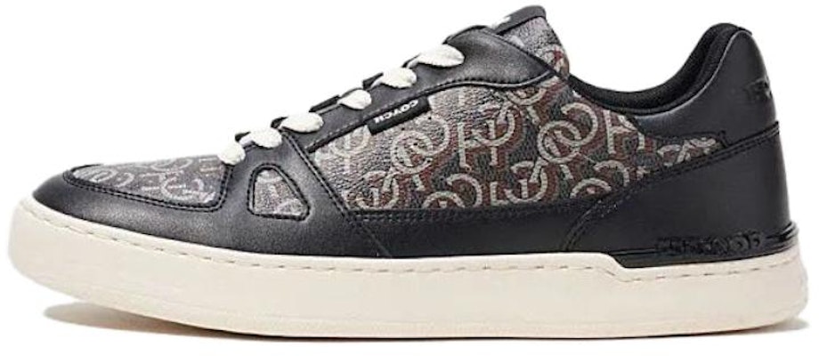 COACH蔻馳 Clip 皮革 舒適休閒 低筒 帆布鞋 男款 黑色 Buy COACH蔻馳 Clip 皮革 舒適休閒 低筒 帆布鞋 男款 黑色