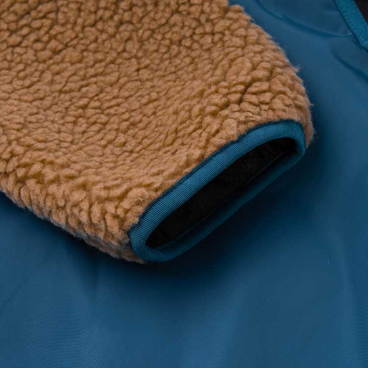 COACH Colorblock Half-Zip Hoodie  Blue Yellow 6601-PDT 圖 5