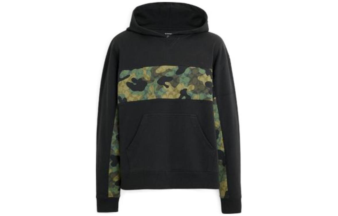 COACH Colorblock Hoodie Black CL332-UEI