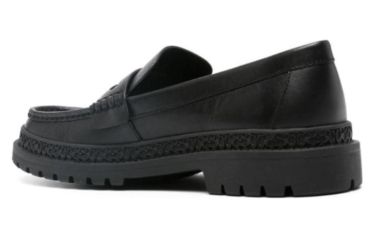 Coach CMFT Fashion Loafers 'Black' 圖 4