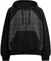 COACH Cotton Hoodie with Front Pocket CY582-R8E COACH Cotton Hoodie with Front Pocket CY582-R8E
