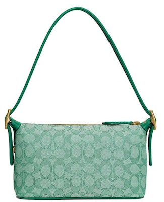 蔻驰Demi包Signature提花黄铜/绿色 Order 蔻驰Demi包Signature提花黄铜/绿色