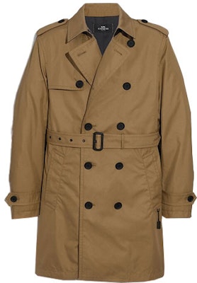 Abrigo Trench Doble Botonadura COACH Khaki. F33778-KHA Order Abrigo Trench Doble Botonadura COACH Khaki. F33778-KHA
