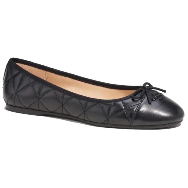 Order Coach Kasut Wanita Kasual Hitam 'Comfort Fashion Flats' CK424_BLK