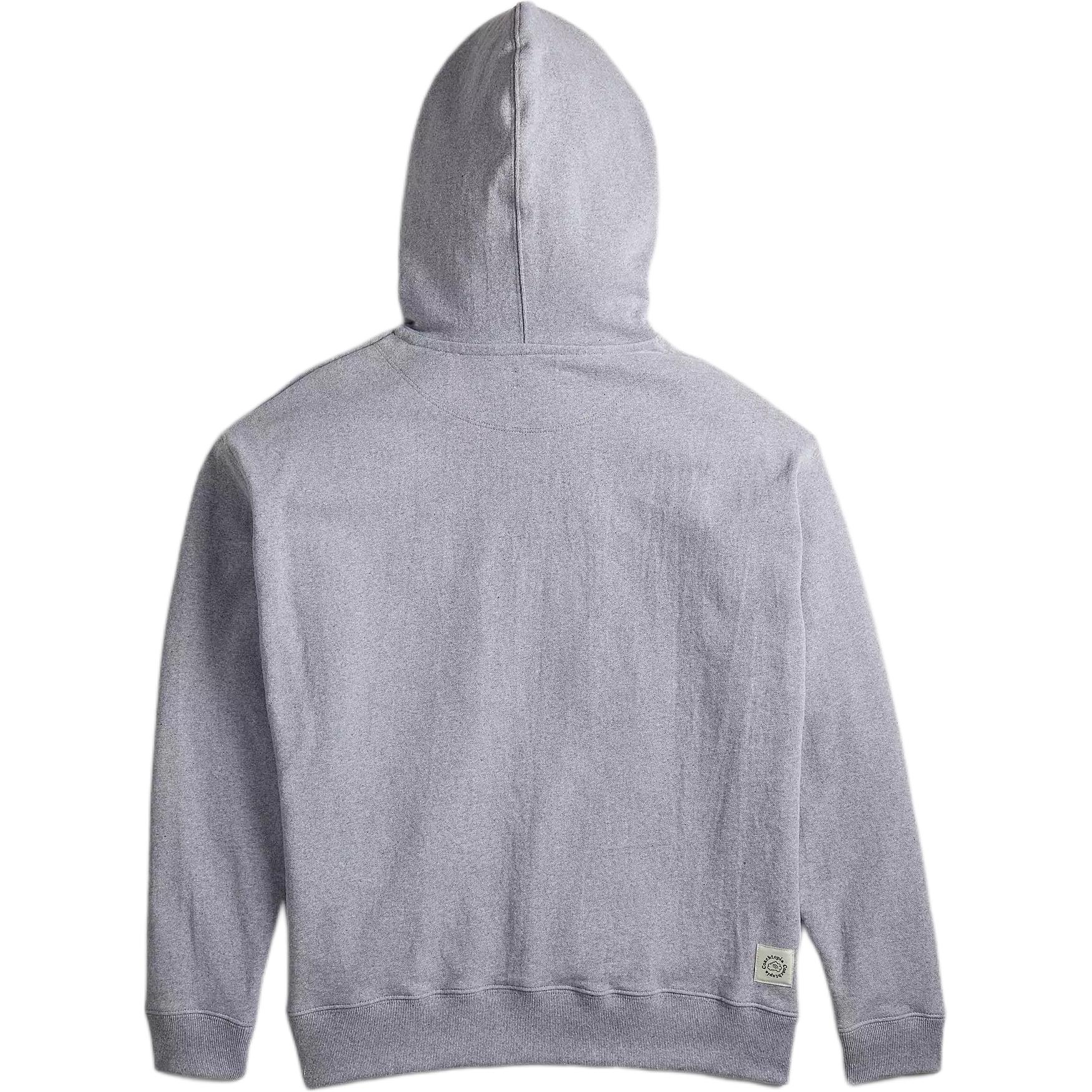 Lookbook COACH Floral Print Unisex Hoodie in Gray. CP881-GRM