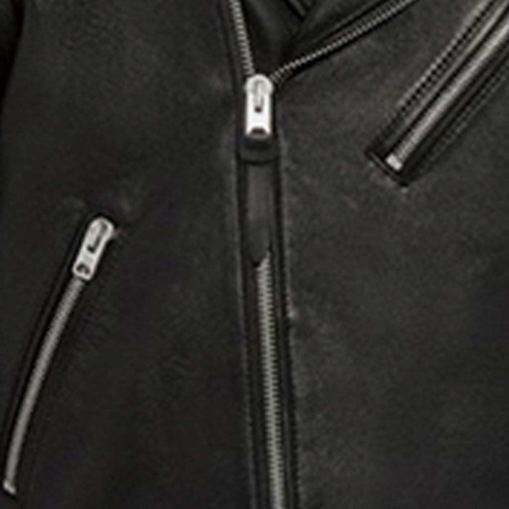 Details for Coach FW20 黑色皮革拉鍊長袖騎士外套 5709-BLK