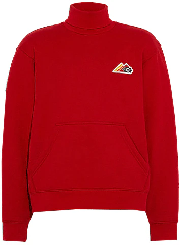 coach-fw-21-forever-high-neck-sweatshirt-red-solid-color-pullover-c7645-brd