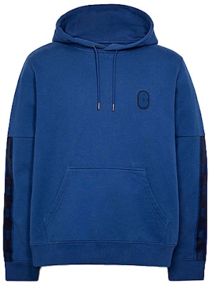 COACH FW21 Logo Tape Pullover Long Sleeve Sweatshirt - Blue C5231-BFH Order COACH FW21 Logo Tape Pullover Long Sleeve Sweatshirt - Blue C5231-BFH