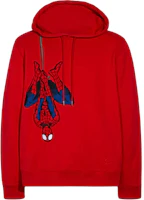 COACH FW21 Marvel Spider-Man Graphic Pullover Hoodie Red () 1443-QT2 COACH FW21 Marvel Spider-Man Graphic Pullover Hoodie Red () 1443-QT2