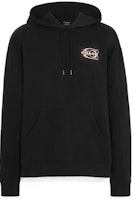 COACH FW22 Black Hoodie with Solid Color Logo Embroidery. CE334-BLK COACH FW22 Black Hoodie with Solid Color Logo Embroidery. CE334-BLK