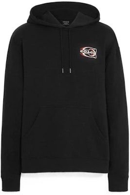 コーチ FW22 ブラックフーディー ロゴ刺繍入り無地デザイン. CE334-BLK Buy コーチ FW22 ブラックフーディー ロゴ刺繍入り無地デザイン. CE334-BLK