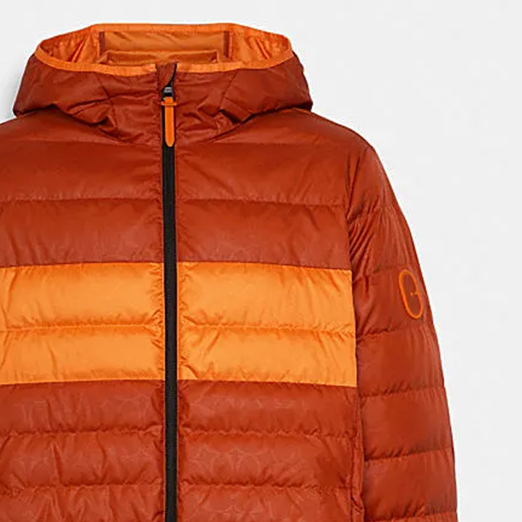 Details for COACH FW22  Colorblock Logo Puffer Jacket. C5189-SYR