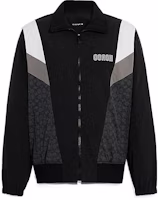 COACH FW22 Colorblock Zip-Up Casual Jacket Black CB814-UIZ COACH FW22 Colorblock Zip-Up Casual Jacket Black CB814-UIZ