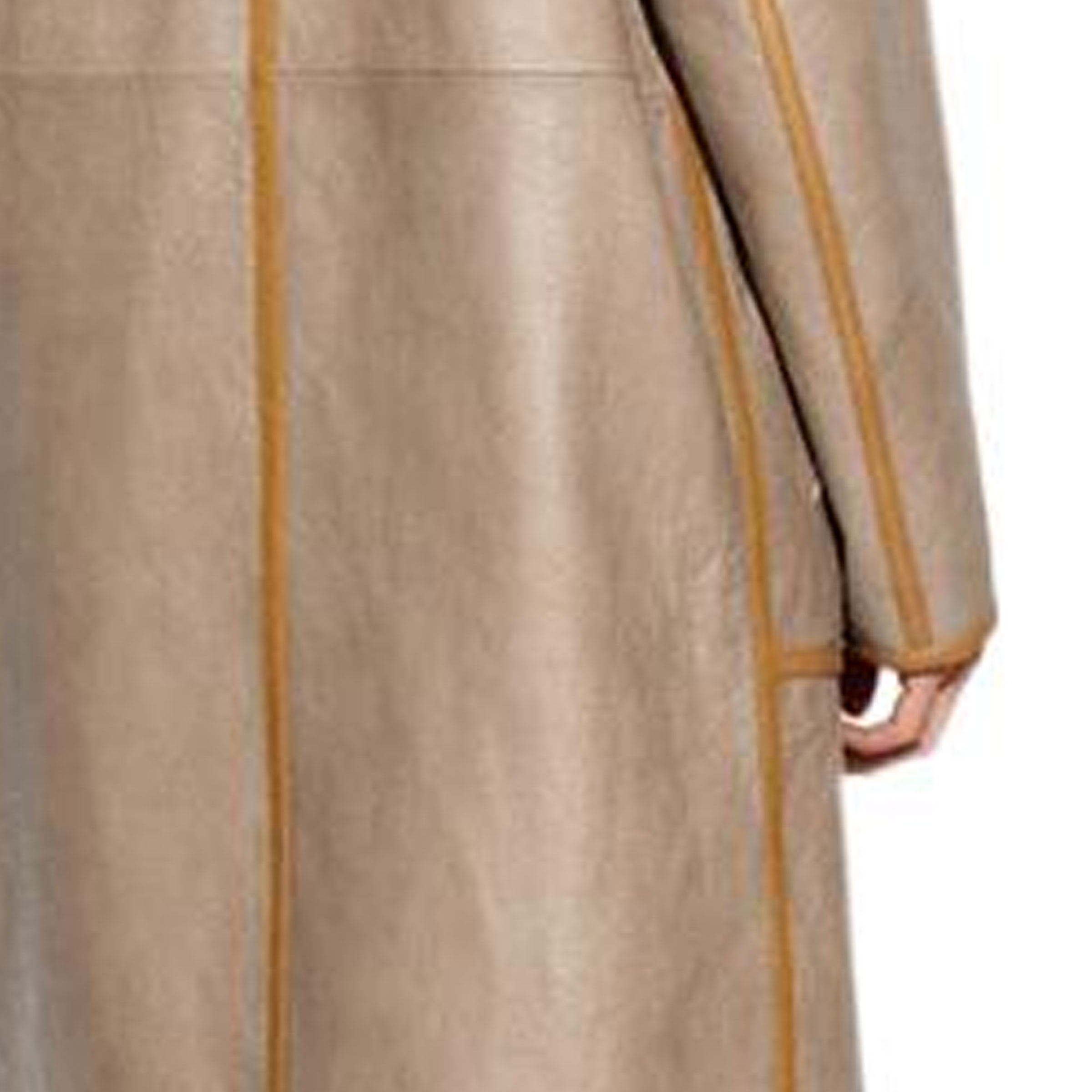 COACH FW22  Gray Striped Casual Hooded Long Sleeve Coat C9650-GRY 圖 6