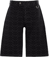 COACH FW22 High-Waist Logo Print Casual Shorts Black. CG123-V5Z COACH FW22 High-Waist Logo Print Casual Shorts Black. CG123-V5Z