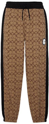 COACH FW22 Celana Sweatpants Katun Logo Print Warna Khaki. C7806-OFZ Buy COACH FW22 Celana Sweatpants Katun Logo Print Warna Khaki. C7806-OFZ