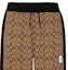 Shop COACH FW22 Celana Sweatpants Katun Logo Print Warna Khaki. C7806-OFZ